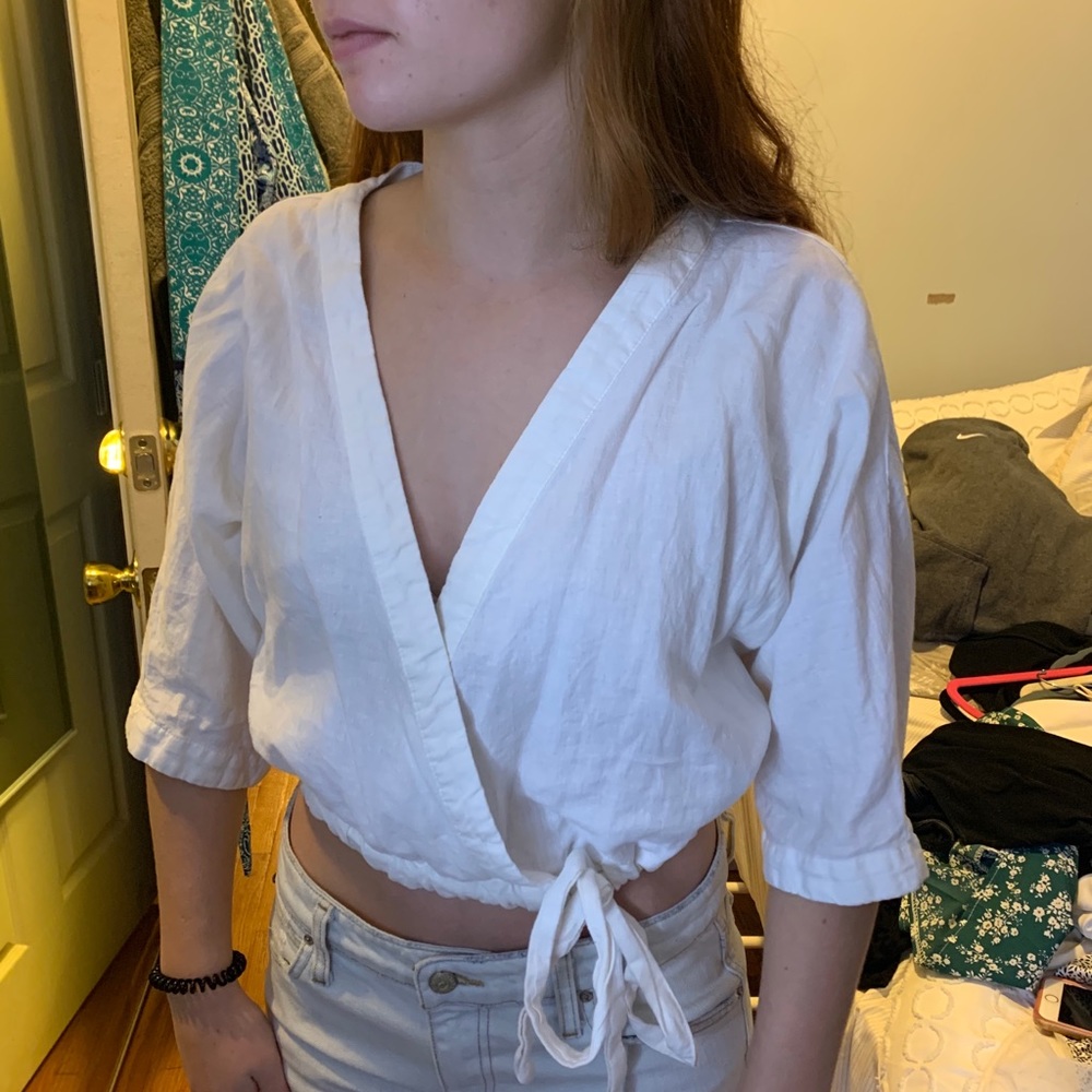 Front tie shirt
